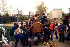 Rollender Spielplatz